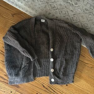 Babaa no 19 Cardigan in Oak